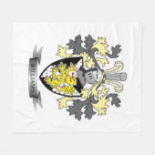 Het Wapenschild van Williams Fleece Deken (Voorkant (Horizontaal))