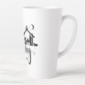 Het ware verhaal Jesaja 9:6 Kerst Latte Mok (Rechts)