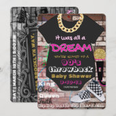 Het was allen een een van de jaren '90Hip Hop van Kaart (Voorkant / Achterkant)