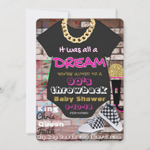 Het was allen een een van de jaren '90Hip Hop van Kaart