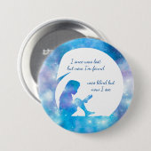 Het was blindelings, maar nu zie ik - Button (Voorkant /achterkant)