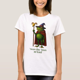 Het was de 'Tisme M'Lord Kikker Meme Autisme Bewus T-shirt