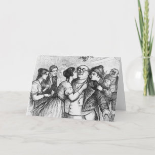 Het was een aangename zaak om de heer Pickwick te  Feestdagen Kaart