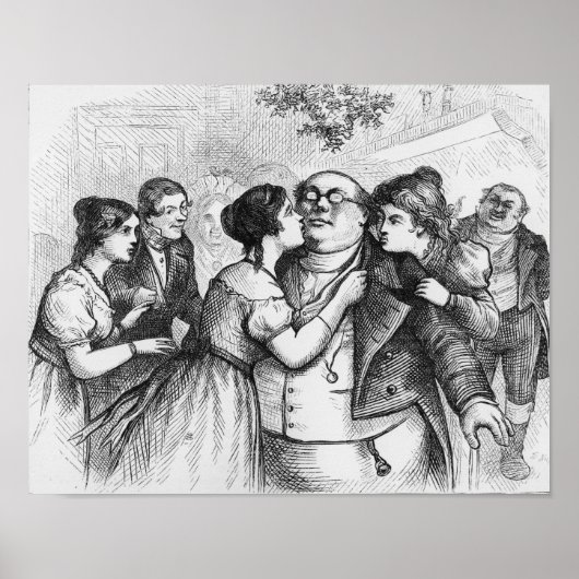 Het was een aangename zaak om de heer Pickwick te Poster (Voorkant)