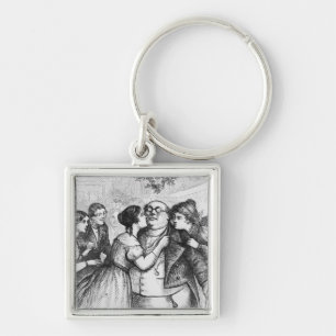 Het was een aangename zaak om de heer Pickwick te  Sleutelhanger