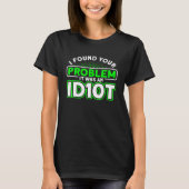 Het was een Idiot Software Developer T-shirt (Voorkant)