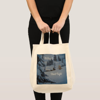Het was een stille nacht tote bag