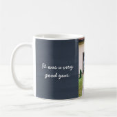 Het was een zeer goed jaar mok van de douanefoto (Links)