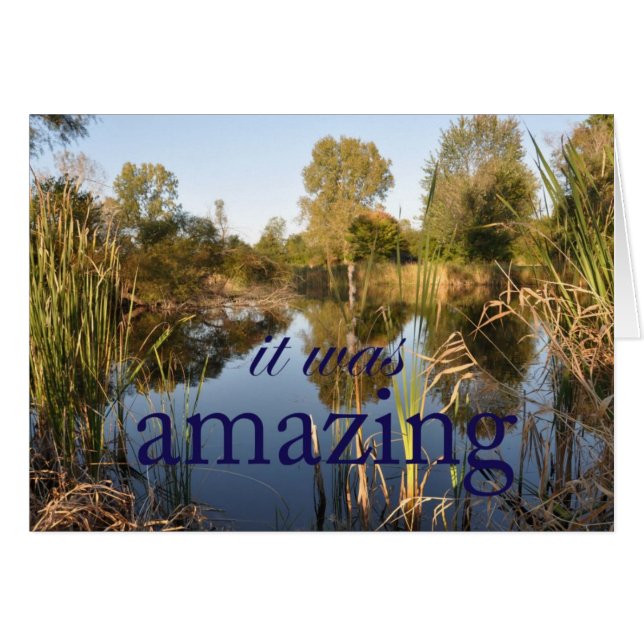 Het was geweldig (Voorkant Horizontaal)