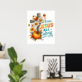 Het was Jezus… Poster (Thuiskantoor)