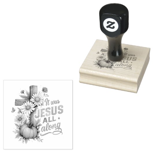 Het was Jezus… Rubberstempel (Gestempeld)