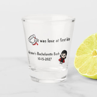 Het was liefde op het eerste gezicht Halloween Bac Shot Glas
