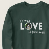 Het was LOVE Custom foto Hond Mam Trui