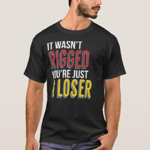 Het was niet opgezet je bent gewoon een verloren s t-shirt