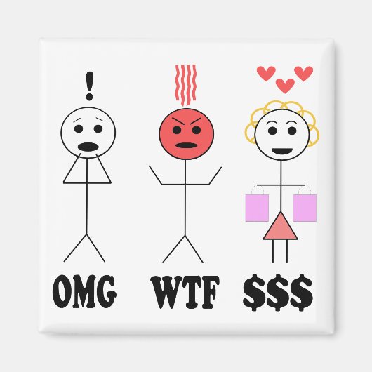 Het was te koop!!! magneet (Voorkant)