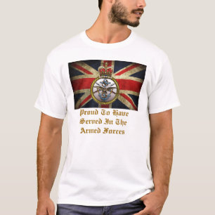 Het was trots dat hij in de strijdkrachten had ged t-shirt