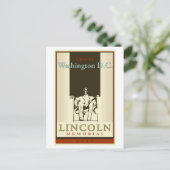 Het Washington DC van de reis Briefkaart (Staand voorkant)