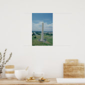 Het Washington Monument, bouwde 1848-85 Poster (Keuken)