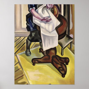 Het wassen, vóór 1921 poster