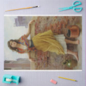 Het Water-Carrier Meisje Tissuepapier (Craft)