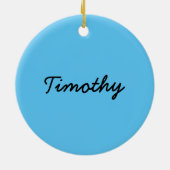 het water van de ijsblokjes de ijzige kubus het keramisch ornament (Achterkant)