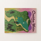 Het watermerendistrict Coniston Legpuzzel (Horizontaal)