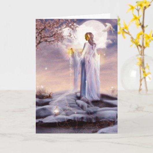 het Webweefsel Kaart (Gele Bloem)