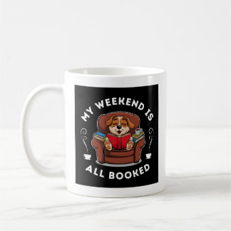 Het weekend is helemaal volgeboekt! - voor honden koffiemok