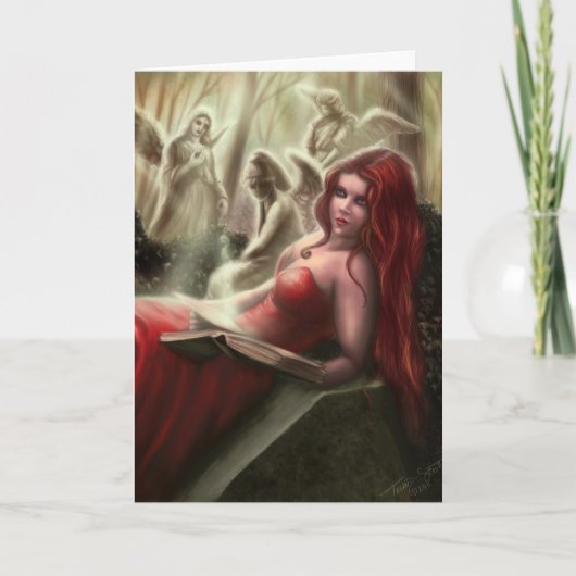 Het Weeping Angels Wenskaart Kaart (Voorkant)