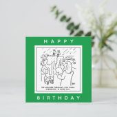 Het weer in Ark van Noach. theologisch Kaart (Staand voorkant)