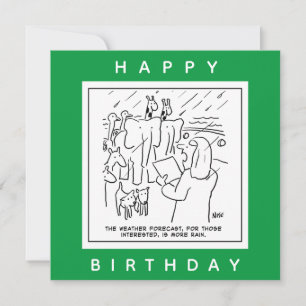 Het weer in Ark van Noach. theologisch Kaart