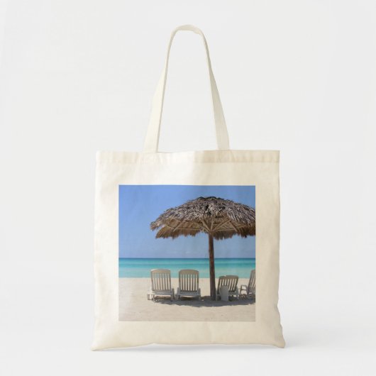 Het weer op het strand tote bag (Voorkant)
