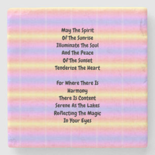 Het weerspiegelen van de Magie Stenen Onderzetter