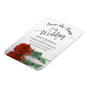 Het weerspiegelen van het Oranje Roos van de Rust  Magneet (Linkerzijde)