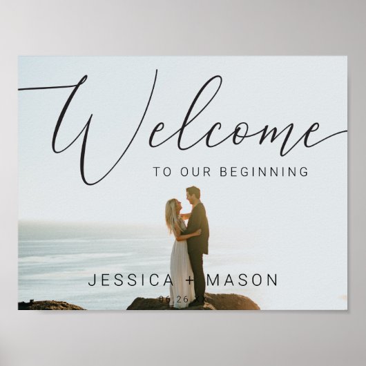 Het Welkomstteken van het Poster van het Welkomstt (Voorkant)