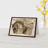 Het Wenskaart "De Ene voor de Baan" Kaart (Gele Bloem)