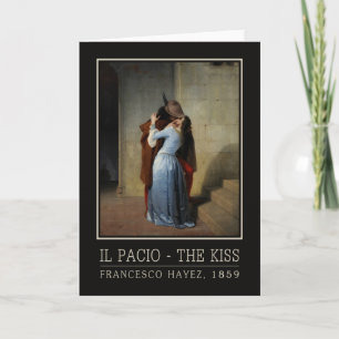 Het wenskaart Kiss / Il Bacio Kaart