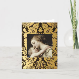 Het Wenskaart Madonna van Kerstmis en Kind Feestdagen Kaart