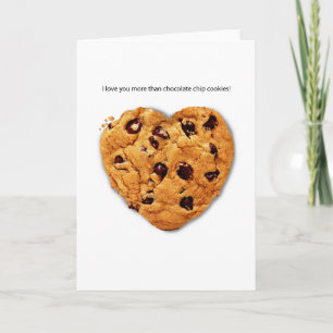 Het Wenskaart Valentijn van de Chocoladeschilfer Feestdagen Kaart
