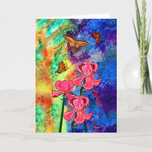 Het Wenskaart van de Aantrekkelijkheid van Kaart (Voorkant)