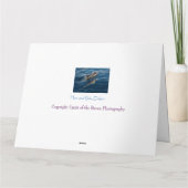 Het Wenskaart van de Dag van de Moeders van de Kaart (Achterkant)