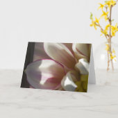 Het wenskaart van de dahlia kaart (Gele Bloem)