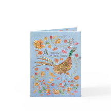 Het Wenskaart van de dankbare bloei van de herfst