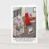 Het Wenskaart van de Devil's Psychiatrist Kaart (Voorkant)