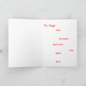 Het Wenskaart van de doge Kaart (Binnen)