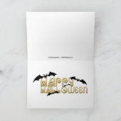 Het Wenskaart van de Geest van Halloween Kaart (Binnen)