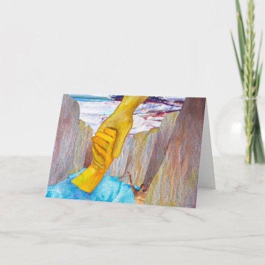 Het Wenskaart van de Gunst van de besparing Kaart (Voorkant)