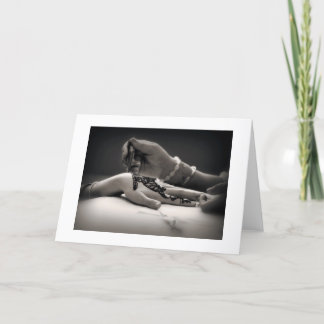 Het Wenskaart van de Henna van Mendhi (met grens) Kaart