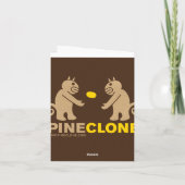 Het Wenskaart van de JONGEN van de SCHILDPAD Kaart (Achterkant)