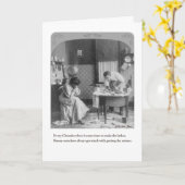 Het Wenskaart van de Koks van Chanuka Kaart (Gele Bloem)